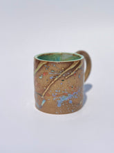 * NEW * Splatter Cheeky Mug in Crystal Green