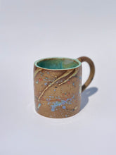 * NEW * Splatter Cheeky Mug in Crystal Green