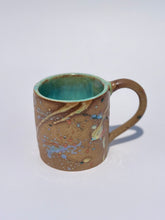 * NEW * Splatter Cheeky Mug in Crystal Green
