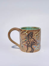 * NEW * Splatter Cheeky Mug in Crystal Green