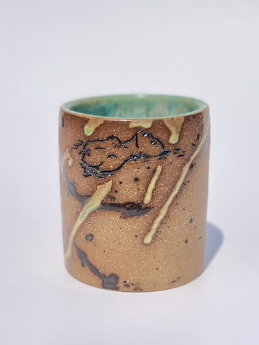 * NEW * Swim Babe Cup in Crystal Green