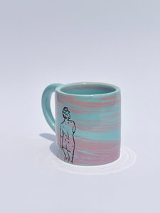 * NEW * Swirly Mug in Cotton Candy