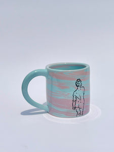 * NEW * Swirly Mug in Cotton Candy