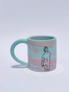 * NEW * Swirly Mug in Cotton Candy