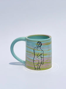 * NEW * Swirly Mug in Tie Dye