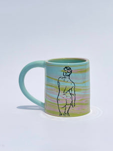 * NEW * Swirly Mug in Tie Dye