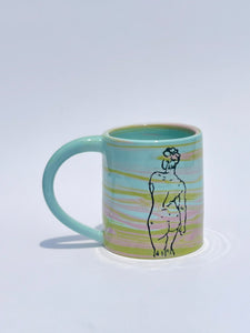 * NEW * Swirly Mug in Tie Dye