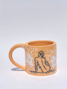 ** NEW ** Tangerine Recline Mug