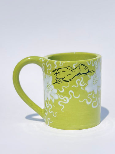 ** NEW ** Lime Green Swim Babe Mug