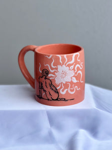 Coral Recline Mug