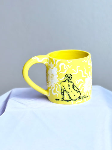 Canary Yellow Recline Mug