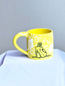 Canary Yellow Recline Mug