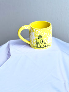 Canary Yellow Recline Mug