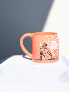 Coral Recline Mug