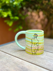 * NEW * Swirly Mug in Tie Dye
