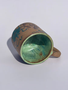 ** NEW ** Bilitis Turquoise Mug - Second