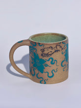 ** NEW ** Swim Babe Mug in Teal Flowers - Second