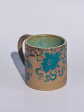 ** NEW ** Swim Babe Mug in Teal Flowers - Second