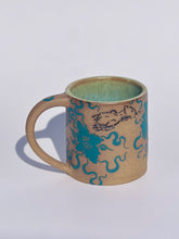 ** NEW ** Swim Babe Mug in Teal Flowers - Second