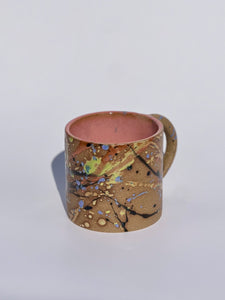 ** NEW ** Splatter Mug - 70s Retro Pink