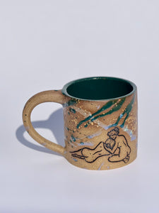 ** NEW ** Bilitis Splatter Mug in Forest