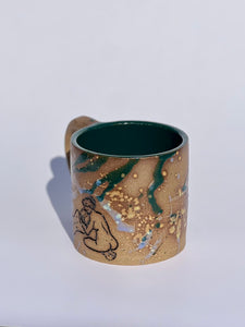 ** NEW ** Bilitis Splatter Mug in Forest