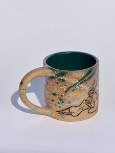 ** NEW ** Bilitis Splatter Mug in Forest