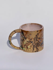 ** NEW ** Splatter Cheeky Mug in Ice Rose - Second