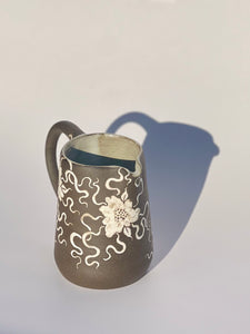 * NEW * Harvest Pitcher in Dark Floral