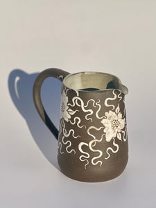 * NEW * Harvest Pitcher in Dark Floral