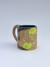 ** NEW ** Spiderweb Mug in Lime Green
