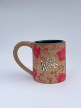 ** NEW ** Red Flower Witch Mug