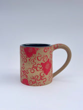 ** NEW ** Red Flower Witch Mug