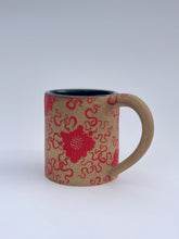 ** NEW ** Red Flower Witch Mug