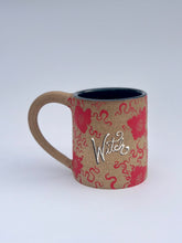 ** NEW ** Red Flower Witch Mug