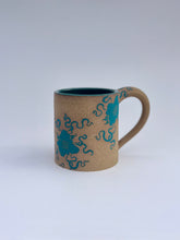 * NEW * Teal Witch Crescent Moon Mug