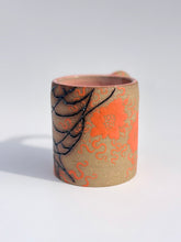 ** NEW ** Spiderweb Mug in Bright Orange