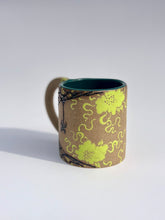 ** NEW ** Spiderweb Mug in Lime Green