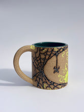 ** NEW ** Spiderweb Mug in Lime Green