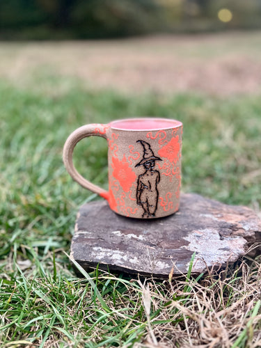* NEW * Orange Witch New Moon Mug