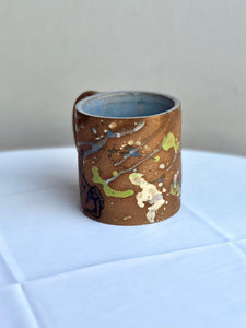 Splatter Mug - Purple Denim