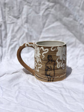 Desert Dreaming White Flower Mug