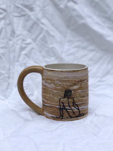 Lavender Desert Dreaming Recline Mug