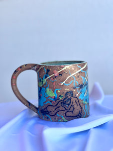 *** Bilitis Mug in Blue Neon