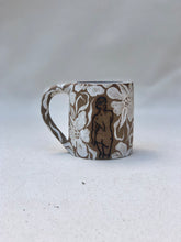 White Floral Mug