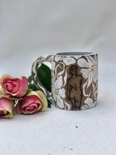 White Floral Mug