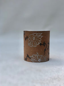 Carved Floral Cup