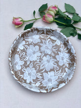 White Floral Feast Platter