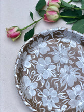 White Floral Feast Platter