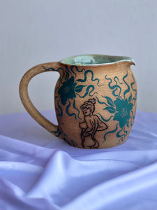 ** Harvest Pitcher in Teal